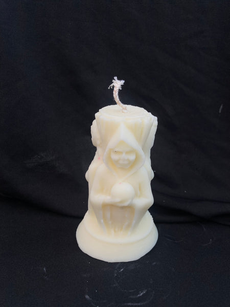 Molded Hekate Candle